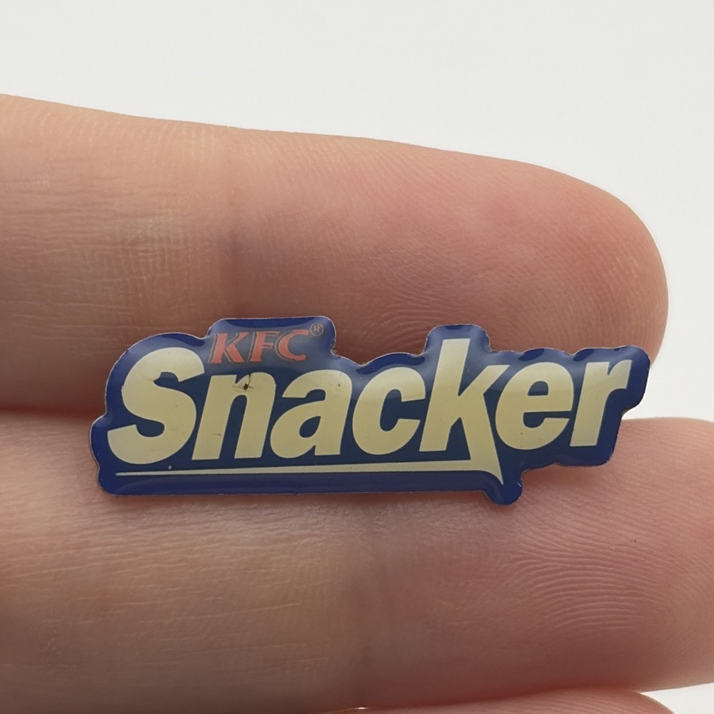 KFC Kentucky Fried‎ Chicken KFC Snacker Sandwich Fast Food Chain Lapel Hat Pin
